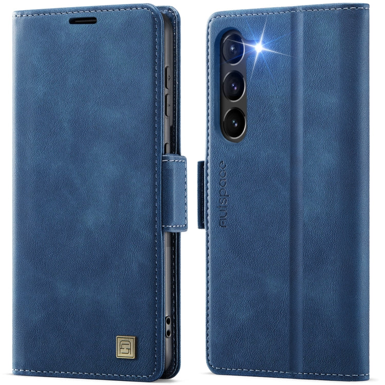 AutSpace A11 Side Buckle MagSafe Magnetic RFID Phone Leather Case, For Samsung Galaxy S23 FE 5G, For Samsung Galaxy S23 Ultra 5G, For Samsung Galaxy S23+ 5G, For Samsung Galaxy S23 5G, For Samsung Galaxy S22 Ultra 5G, For Samsung Galaxy S22+ 5G