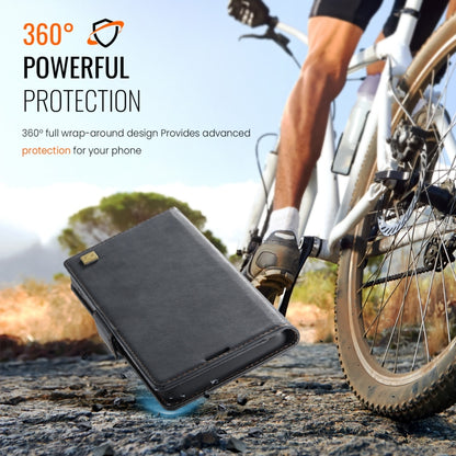 AutSpace A11 Side Buckle MagSafe Magnetic RFID Phone Leather Case, For Samsung Galaxy S25+ 5G, For Samsung Galaxy S25 Ultra 5G, For Samsung Galaxy S24 FE 5G, For Samsung Galaxy S24 Ultra 5G, For Samsung Galaxy S24+ 5G, For Samsung Galaxy S24 5G