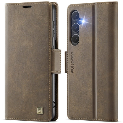 AutSpace A11 Side Buckle MagSafe Magnetic RFID Phone Leather Case, For Samsung Galaxy S23 FE 5G, For Samsung Galaxy S23 Ultra 5G, For Samsung Galaxy S23+ 5G, For Samsung Galaxy S23 5G, For Samsung Galaxy S22 Ultra 5G, For Samsung Galaxy S22+ 5G