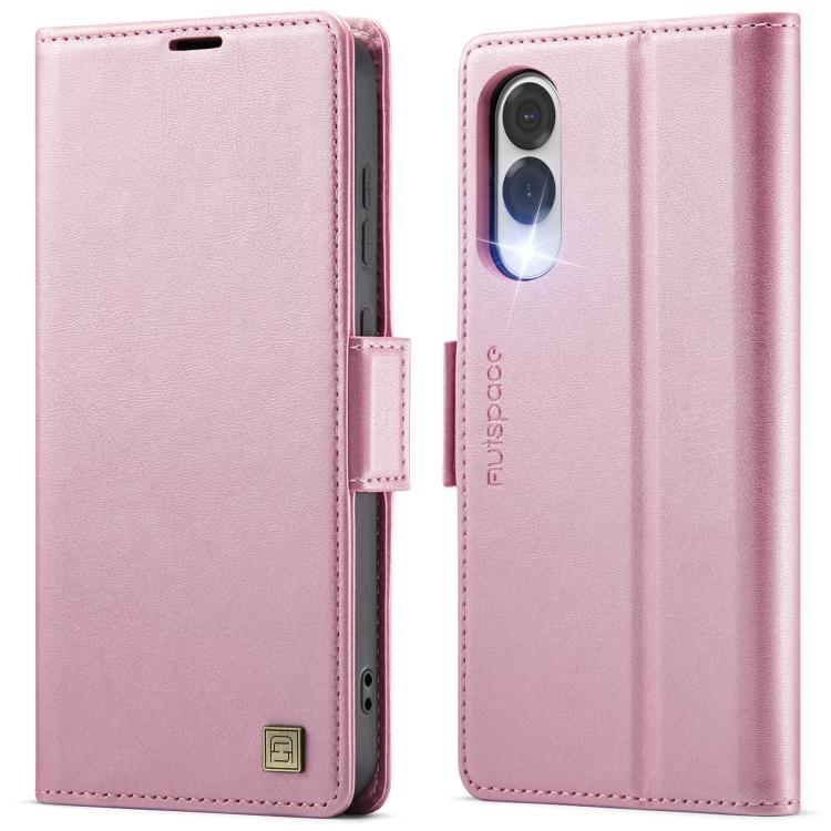 AutSpace A11 Side Buckle MagSafe Magnetic RFID Phone Leather Case, For Samsung Galaxy S26+ 5G, For Samsung Galaxy S26 Ultra 5G, For Samsung Galaxy S26 5G, For Samsung Galaxy S25 FE 5G, For Samsung Galaxy S25 Edge 5G, For Samsung Galaxy S25 5G