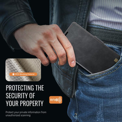 AutSpace A11 Side Buckle MagSafe Magnetic RFID Phone Leather Case, For Samsung Galaxy S26+ 5G, For Samsung Galaxy S26 Ultra 5G, For Samsung Galaxy S26 5G, For Samsung Galaxy S25 FE 5G, For Samsung Galaxy S25 Edge 5G, For Samsung Galaxy S25 5G