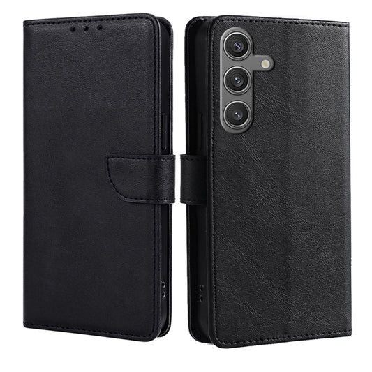 Calf Texture Buckle Flip Leather Phone Case, For Samsung Galaxy S25 5G, For Samsung Galaxy S25+ 5G, For Samsung Galaxy S25 Ultra 5G