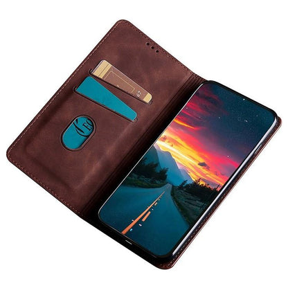 Skin Feel Magnetic Leather Phone Case, For Samsung Galaxy S26+ 5G, For Samsung Galaxy S26 Ultra 5G, For Samsung Galaxy S26 5G, For Samsung Galaxy S25 5G