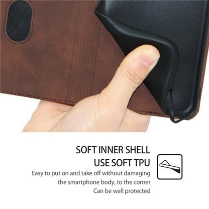 Skin Feel Magnetic Leather Phone Case, For Samsung Galaxy S26+ 5G, For Samsung Galaxy S26 Ultra 5G, For Samsung Galaxy S26 5G, For Samsung Galaxy S25 5G