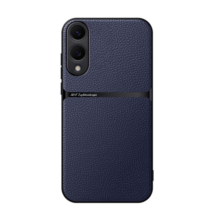 Litchi Leather Magnetic Full Coverage Shockproof Phone Case, For Samsung Galaxy S26+ 5G, For Samsung Galaxy S26 Ultra 5G, For Samsung Galaxy S26 5G, For Samsung Galaxy S25 Edge 5G