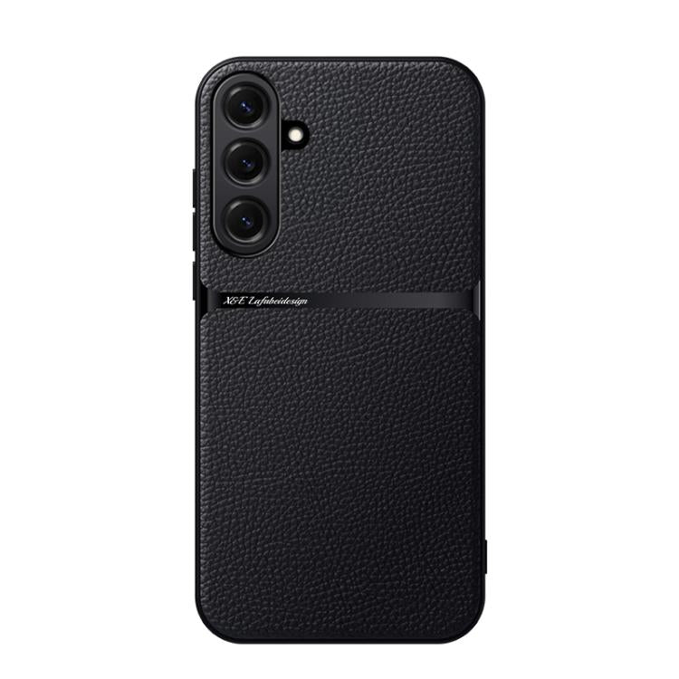 Litchi Leather Magnetic Full Coverage Shockproof Phone Case, For Samsung Galaxy S26+ 5G, For Samsung Galaxy S26 Ultra 5G, For Samsung Galaxy S26 5G, For Samsung Galaxy S25 Edge 5G