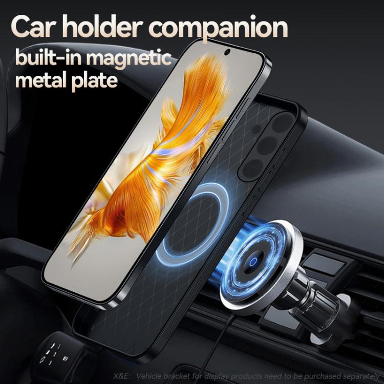 Litchi Leather Magnetic Full Coverage Shockproof Phone Case, For Samsung Galaxy S26+ 5G, For Samsung Galaxy S26 Ultra 5G, For Samsung Galaxy S26 5G, For Samsung Galaxy S25 Edge 5G
