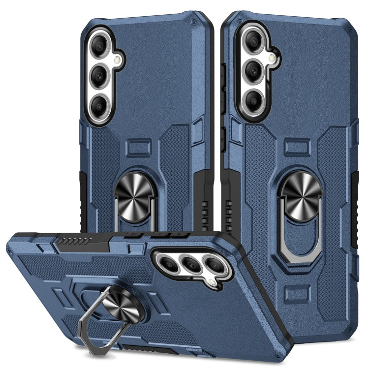 Ring Holder Armor Hybrid Phone Case, For Samsung Galaxy S25 5G, For Samsung Galaxy S25+ 5G, For Samsung Galaxy S25 Ultra 5G, For Samsung Galaxy S24 FE 5G