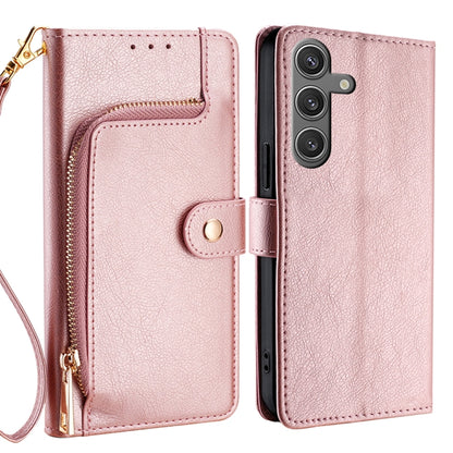 Zipper Bag Leather Phone Case, For Samsung Galaxy S25 5G, For Samsung Galaxy S25+ 5G, For Samsung Galaxy S25 Ultra 5G