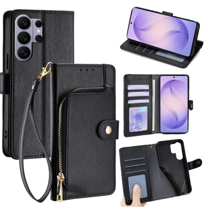 Zipper Bag Leather Phone Case, For Samsung Galaxy S26+ 5G, For Samsung Galaxy S26 Ultra 5G, For Samsung Galaxy S26 5G, For Samsung Galaxy S25 5G, For Samsung Galaxy S25+ 5G, For Samsung Galaxy S25 Ultra 5G