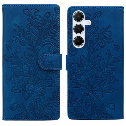 Lace Floral Embossed Magnetic Buckle PU Phone Case With Wrist Strap, For Samsung Galaxy S24 5G, For Samsung Galaxy S23 FE 5G, For Samsung Galaxy S23 Ultra 5G, For Samsung Galaxy S23+ 5G