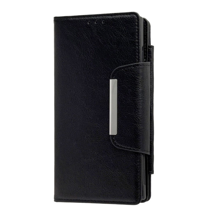 Multifunctional 7-Card Wallet Leather Phone Case, For Samsung Galaxy S25 5G, For Samsung Galaxy S25+ 5G, For Samsung Galaxy S25 Ultra 5G