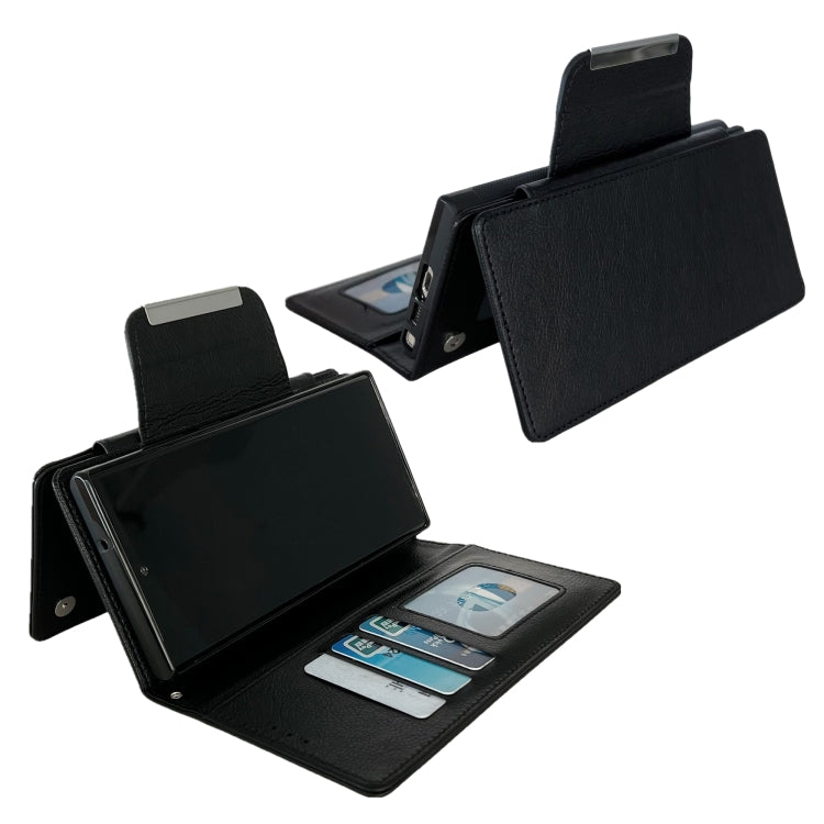 Multifunctional 7-Card Wallet Leather Phone Case, For Samsung Galaxy S25 5G, For Samsung Galaxy S25+ 5G, For Samsung Galaxy S25 Ultra 5G