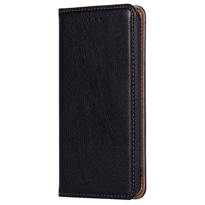 Gloss Oil Solid Color Magnetic Leather Phone Case, For Samsung Galaxy S26+ 5G, For Samsung Galaxy S26 Ultra 5G, For Samsung Galaxy S26 5G, For Samsung Galaxy S25 5G