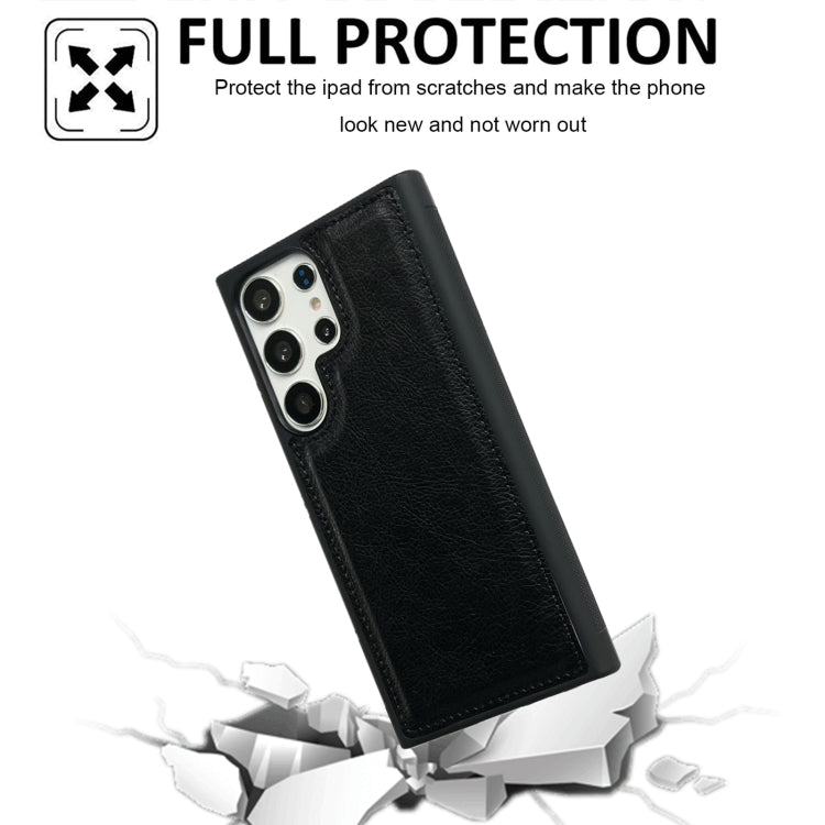 Cowhide Texture Back Cover Phone Case, For Samsung Galaxy S25 5G, For Samsung Galaxy S25+ 5G, For Samsung Galaxy S25 Ultra 5G