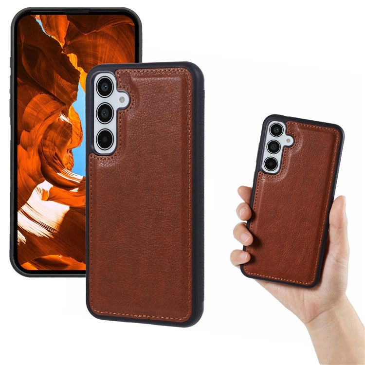 Cowhide Texture Back Cover Phone Case, For Samsung Galaxy S25 5G, For Samsung Galaxy S25+ 5G, For Samsung Galaxy S25 Ultra 5G