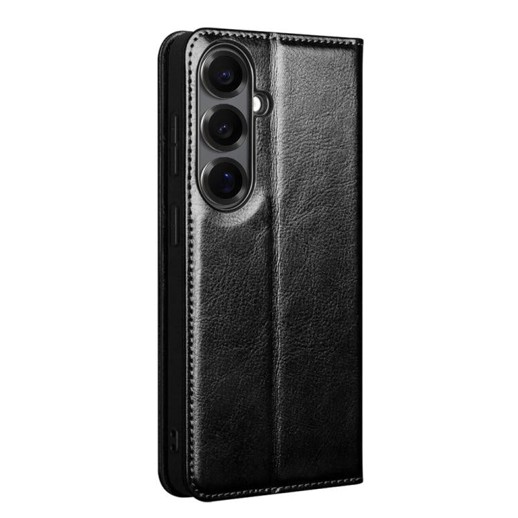 QIALINO Genuine Leather Phone Case, For Samsung Galaxy S26+ 5G, For Samsung Galaxy S26 Ultra 5G, For Samsung Galaxy S26 5G, For Samsung Galaxy S25 5G, For Samsung Galaxy S25+ 5G, For Samsung Galaxy S25 Ultra 5G