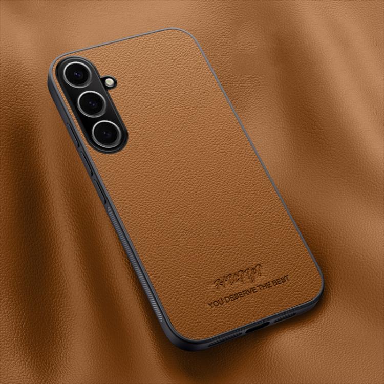 HUIYI Leather Magnetic Phone Case, For Samsung Galaxy S25 Edge 5G, For Samsung Galaxy S25 5G, For Samsung Galaxy S25+ 5G, For Samsung Galaxy S25 Ultra 5G