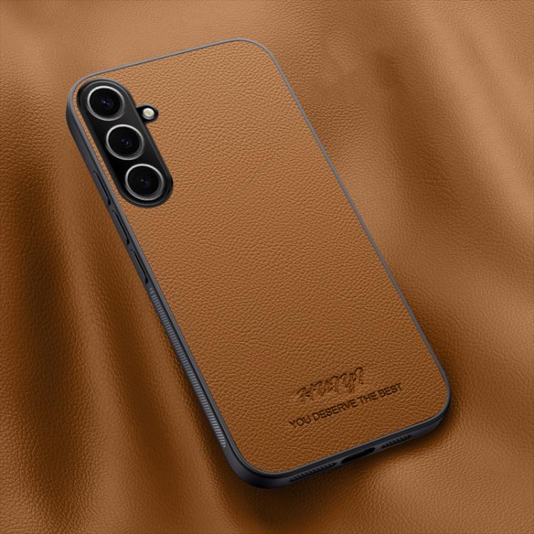HUIYI Leather Magnetic Phone Case, For Samsung Galaxy S25 Edge 5G, For Samsung Galaxy S25 5G, For Samsung Galaxy S25+ 5G, For Samsung Galaxy S25 Ultra 5G