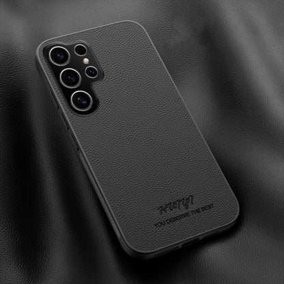 HUIYI Leather Magnetic Phone Case, For Samsung Galaxy S25 Ultra 5G, For Samsung Galaxy S24 FE 5G, For Samsung Galaxy S20 FE