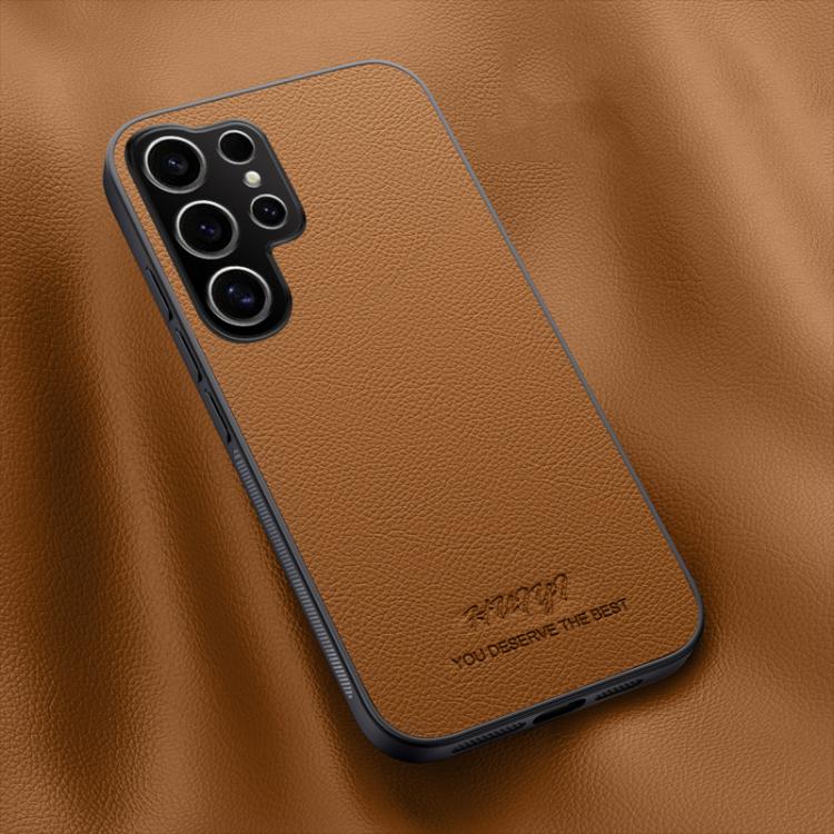 HUIYI Leather Magnetic Phone Case, For Samsung Galaxy S25 Ultra 5G, For Samsung Galaxy S24 FE 5G, For Samsung Galaxy S20 FE