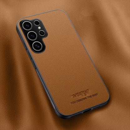 HUIYI Leather Magnetic Phone Case, For Samsung Galaxy S25 Ultra 5G, For Samsung Galaxy S24 FE 5G, For Samsung Galaxy S20 FE