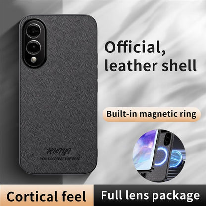 HUIYI Leather Magnetic Phone Case, For Samsung Galaxy S25 Edge 5G, For Samsung Galaxy S25 5G, For Samsung Galaxy S25+ 5G, For Samsung Galaxy S25 Ultra 5G