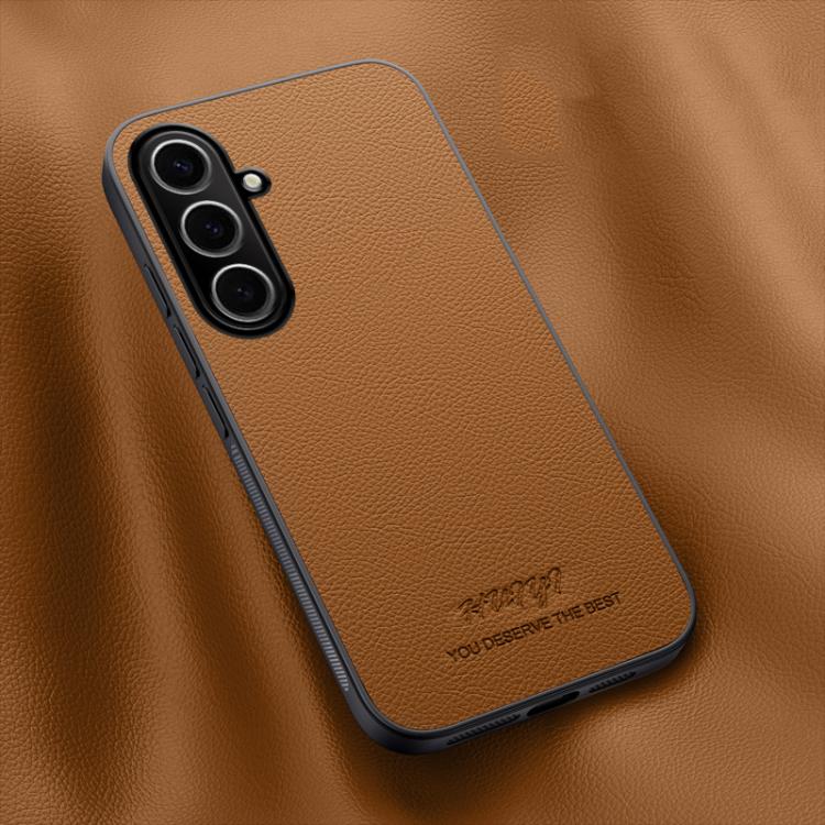 HUIYI Leather Magnetic Phone Case, For Galaxy S26 FE 5G, For Galaxy S26+ 5G, For Galaxy S26 Ultra 5G, For Galaxy S26 5G