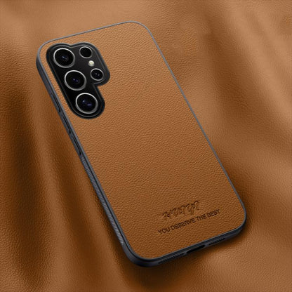 HUIYI Leather Magnetic Phone Case, For Galaxy S26 FE 5G, For Galaxy S26+ 5G, For Galaxy S26 Ultra 5G, For Galaxy S26 5G