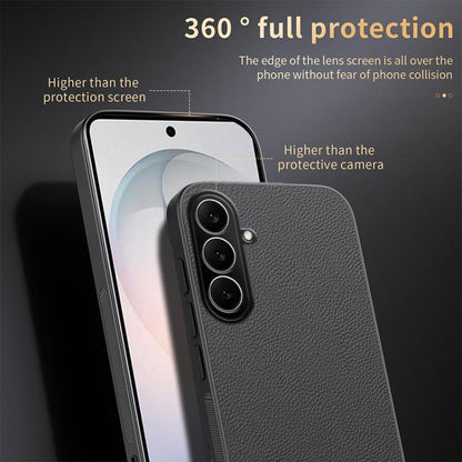 HUIYI Leather Magnetic Phone Case, For Galaxy S26 FE 5G, For Galaxy S26+ 5G, For Galaxy S26 Ultra 5G, For Galaxy S26 5G