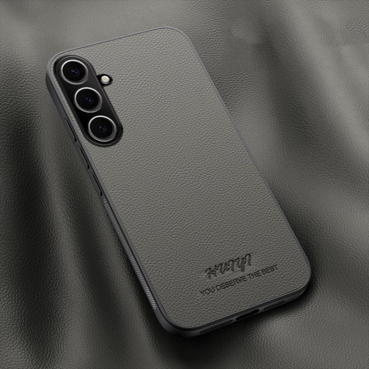 HUIYI Leather Magnetic Phone Case, For Galaxy S25 FE 5G, For Samsung Galaxy S25 Edge 5G, For Samsung Galaxy S25 5G, For Samsung Galaxy S25+ 5G