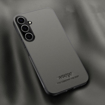 HUIYI Leather Magnetic Phone Case, For Galaxy S25 FE 5G, For Samsung Galaxy S25 Edge 5G, For Samsung Galaxy S25 5G, For Samsung Galaxy S25+ 5G