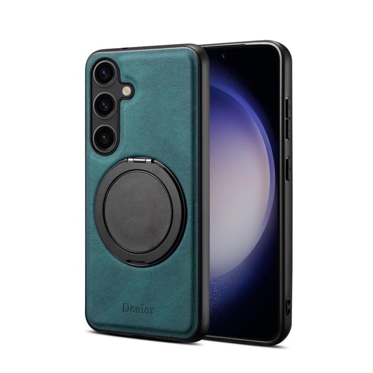 Denior A14 Skin Feel Rotating Holder MagSafe Phone Case, For Samsung Galaxy S26 Ultra 5G, For Samsung Galaxy S25 5G, For Samsung Galaxy S25+ 5G, For Samsung Galaxy S25 Ultra 5G, For Samsung Galaxy S24 FE 5G, For Samsung Galaxy S24+ 5G                  ...