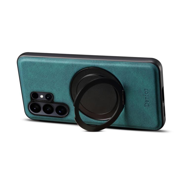 Denior A14 Skin Feel Rotating Holder MagSafe Phone Case, For Samsung Galaxy S26 Ultra 5G, For Samsung Galaxy S25 5G, For Samsung Galaxy S25+ 5G, For Samsung Galaxy S25 Ultra 5G, For Samsung Galaxy S24 FE 5G, For Samsung Galaxy S24+ 5G                  ...
