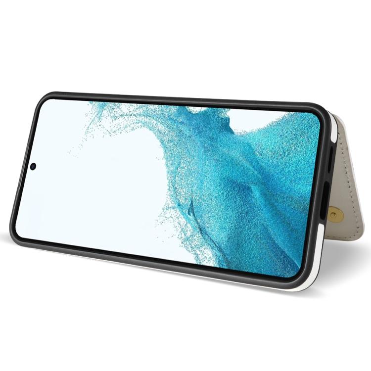 Rhombic Dual Buckle Card Slots Phone Case with Lanyard, For Samsung Galaxy S22+ 5G, For Samsung Galaxy S22 5G, For Samsung Galaxy S21 5G, For Samsung Galaxy S21+ 5G