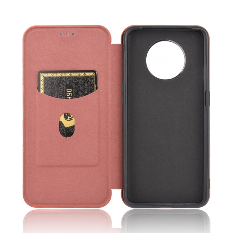 Carbon Fiber Texture Magnetic Horizontal Flip TPU + PC + PU Leather Case with Card Slot, For OnePlus 7T, For OnePlus 7, For OnePlus 7T Pro, For OnePlus 7 Pro