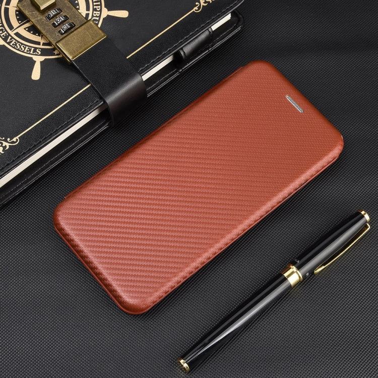 Carbon Fiber Texture Magnetic Horizontal Flip TPU + PC + PU Leather Case with Card Slot, For OnePlus 7T, For OnePlus 7, For OnePlus 7T Pro, For OnePlus 7 Pro