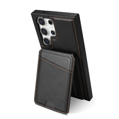 Skin Feel Detachable Card Bag Magsafe Phone Case, For Samsung Galaxy S23 Ultra 5G, For Samsung Galaxy S23+ 5G, For Samsung Galaxy S23 5G, For Samsung Galaxy S20 FE 5G
