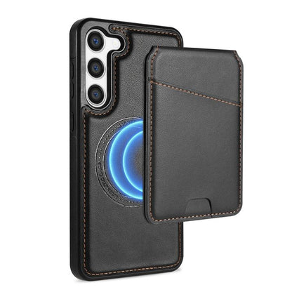 Skin Feel Detachable Card Bag Magsafe Phone Case, For Samsung Galaxy S23 Ultra 5G, For Samsung Galaxy S23+ 5G, For Samsung Galaxy S23 5G, For Samsung Galaxy S20 FE 5G