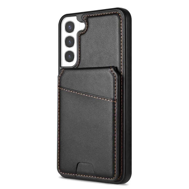 Skin Feel Detachable Card Bag Magsafe Phone Case, For Samsung Galaxy S21 5G, For Samsung Galaxy S21+ 5G