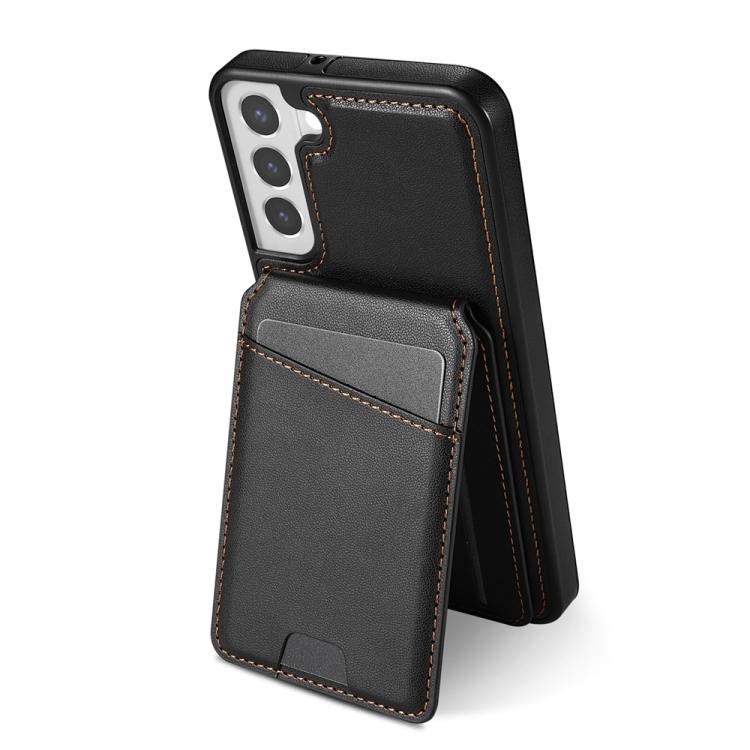 Skin Feel Detachable Card Bag Magsafe Phone Case, For Samsung Galaxy S21 5G, For Samsung Galaxy S21+ 5G