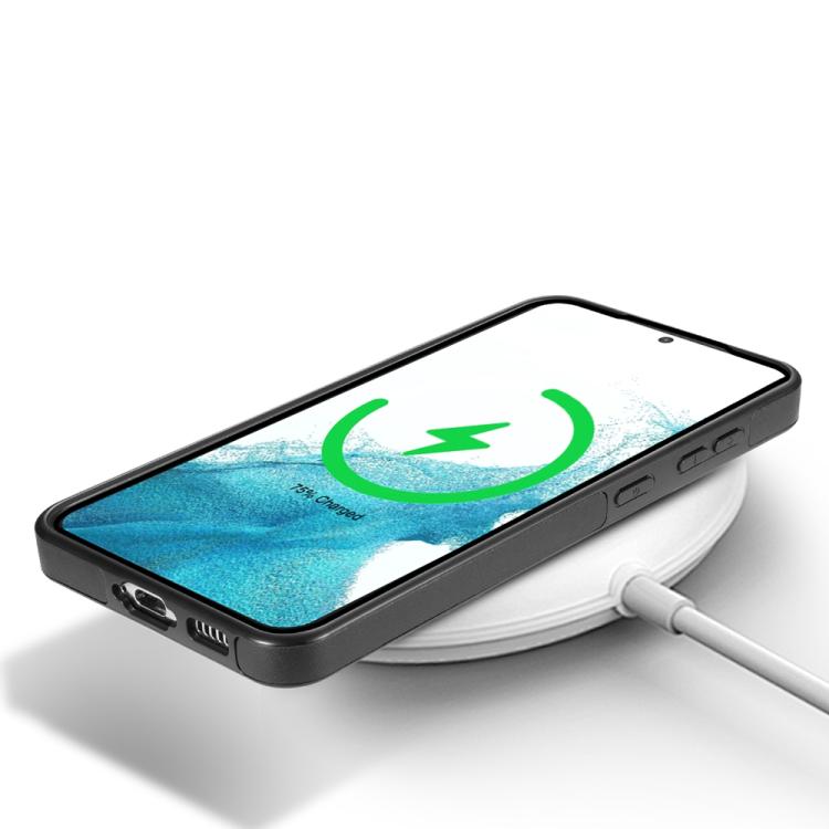 Skin Feel Detachable Card Bag Magsafe Phone Case, For Samsung Galaxy S21 5G, For Samsung Galaxy S21+ 5G