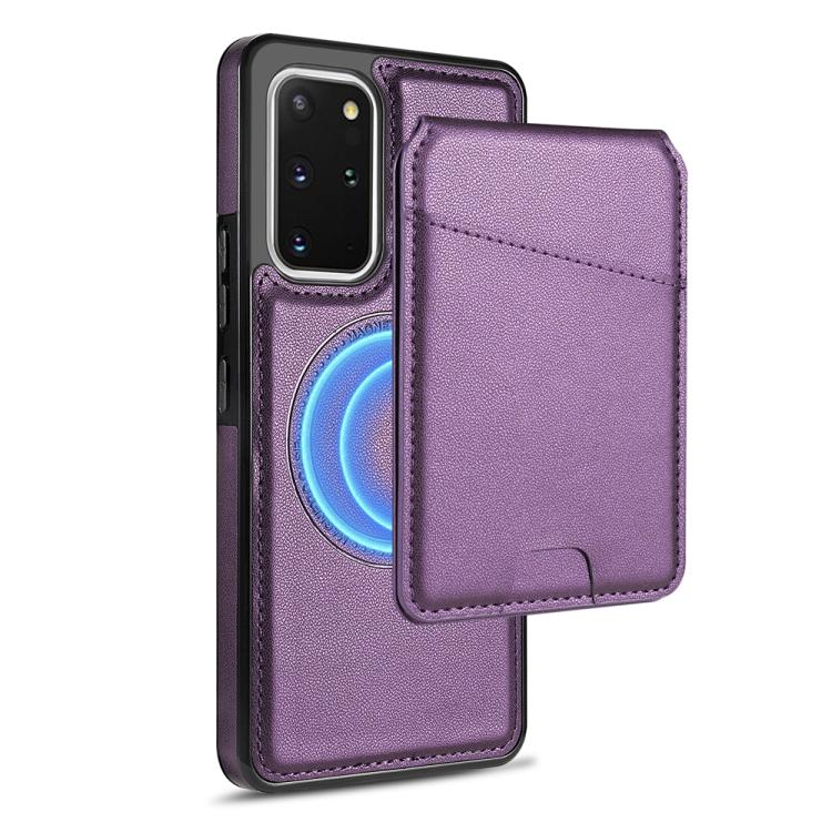 Skin Feel Detachable Card Bag Magsafe Phone Case, For Samsung Galaxy S23 Ultra 5G, For Samsung Galaxy S23+ 5G, For Samsung Galaxy S23 5G, For Samsung Galaxy S20 FE 5G