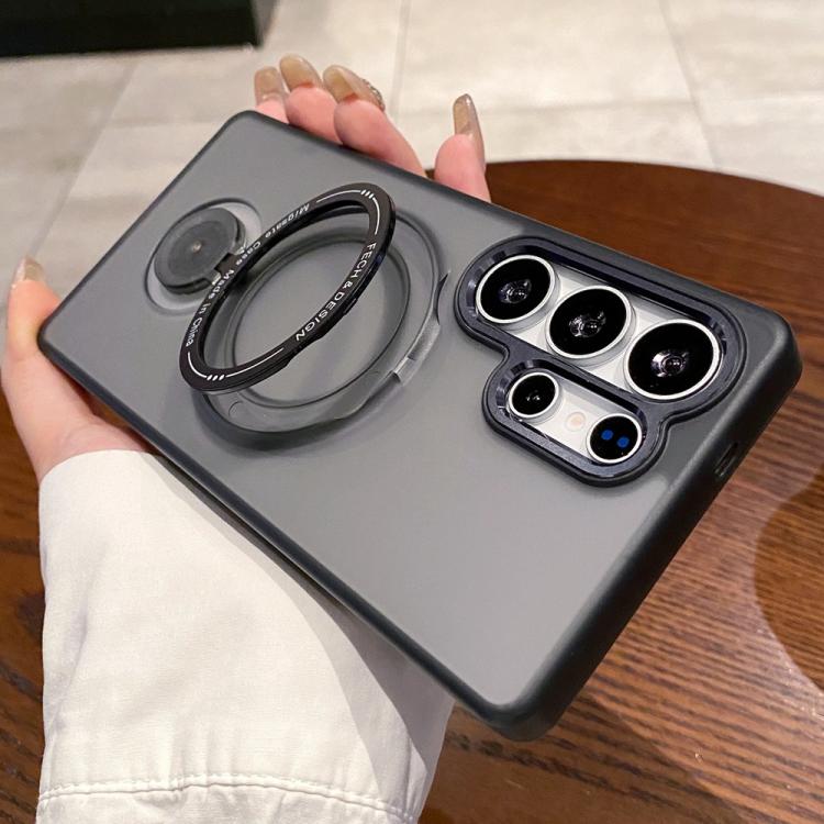Rotation Holder MagSafe Phone Case, For Samsung Galaxy S25 5G, For Samsung Galaxy S25+ 5G, For Samsung Galaxy S25 Ultra 5G, For Samsung Galaxy S24 Ultra 5G, For Samsung Galaxy S24+ 5G, For Samsung Galaxy S24 5G