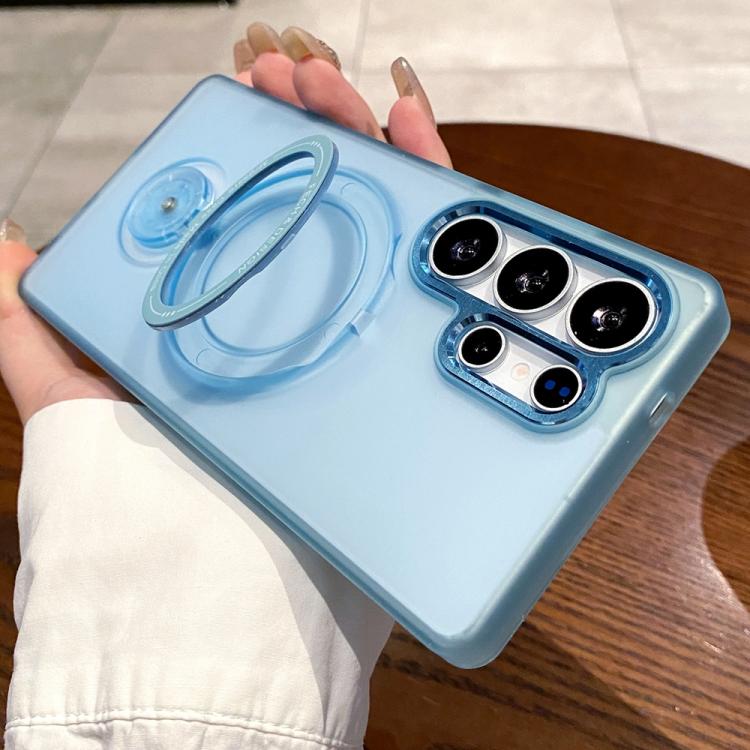 Rotation Holder MagSafe Phone Case, For Samsung Galaxy S25 5G, For Samsung Galaxy S25+ 5G, For Samsung Galaxy S25 Ultra 5G, For Samsung Galaxy S24 Ultra 5G, For Samsung Galaxy S24+ 5G, For Samsung Galaxy S24 5G