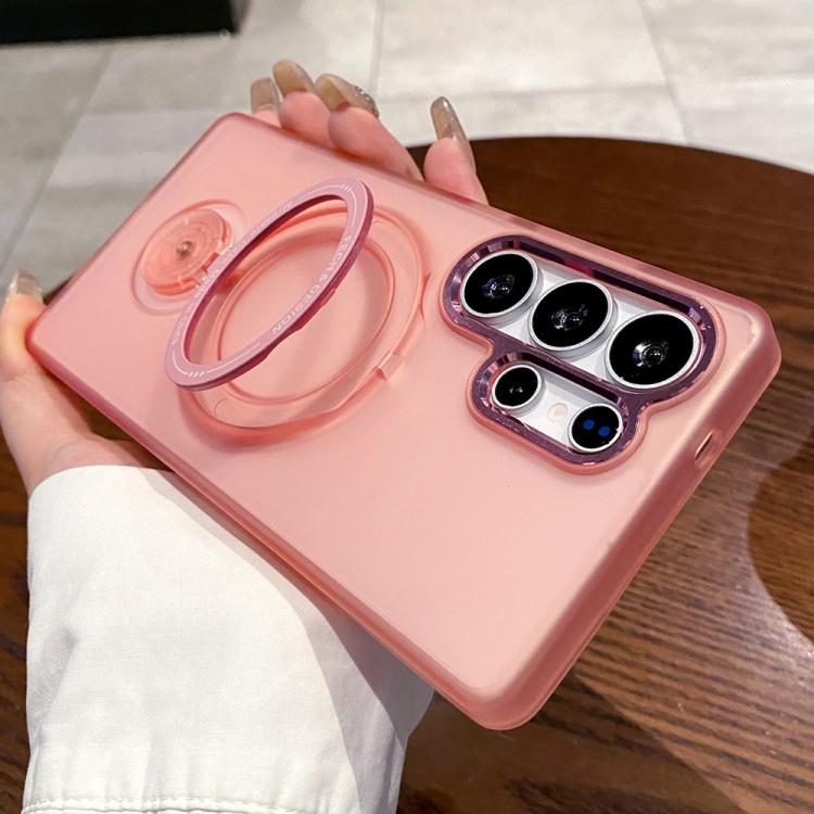 Rotation Holder MagSafe Phone Case, For Samsung Galaxy S25 5G, For Samsung Galaxy S25+ 5G, For Samsung Galaxy S25 Ultra 5G, For Samsung Galaxy S24 Ultra 5G, For Samsung Galaxy S24+ 5G, For Samsung Galaxy S24 5G