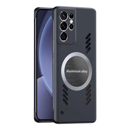 All-inclusive Lens Frameless Graphene Cooling Phone Case, For Samsung Galaxy S25 5G, For Samsung Galaxy S25+ 5G, For Samsung Galaxy S25 Ultra 5G, For Samsung Galaxy S24 Ultra 5G, For Samsung Galaxy S24+ 5G, For Samsung Galaxy S24 5G��������������������...