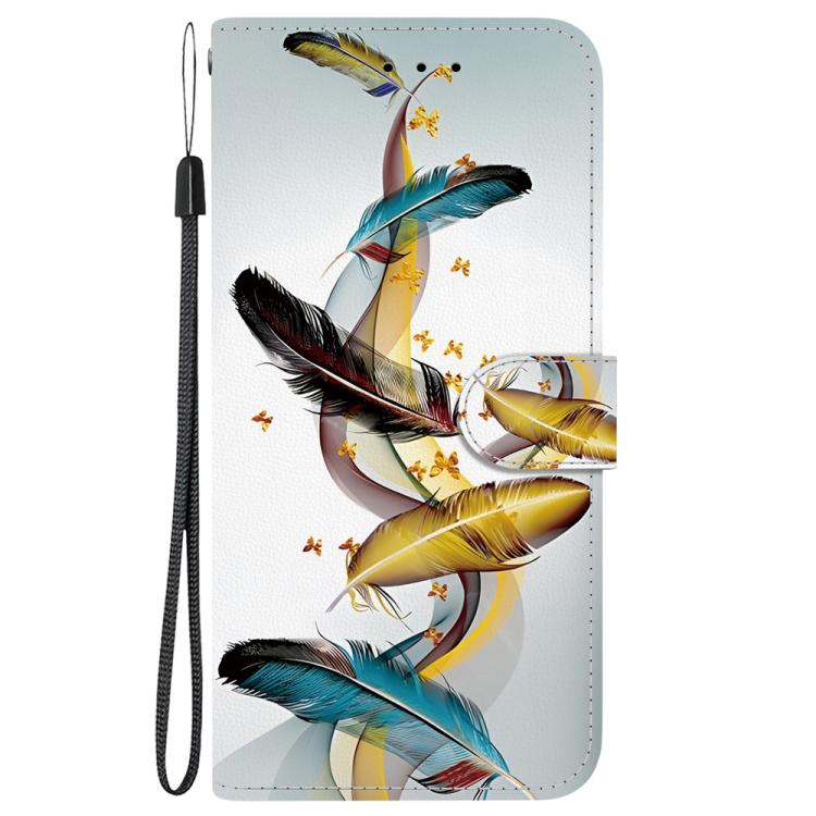 Crystal Texture Colored Drawing Leather Phone Case, For OnePlus 15R / Ace 6 / Ace 6T