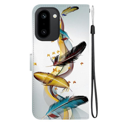 Crystal Texture Colored Drawing Leather Phone Case, For OnePlus 15R / Ace 6 / Ace 6T