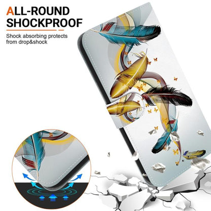 Crystal Texture Colored Drawing Leather Phone Case, For OnePlus 15R / Ace 6 / Ace 6T